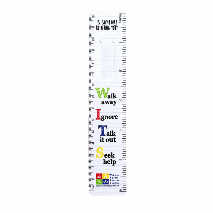 WITS Bookmark Ruler - 6 inch/15cm (Bundle of 30)