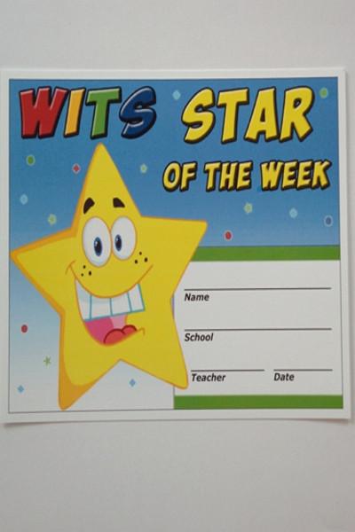 WITS Star of the Week Cards